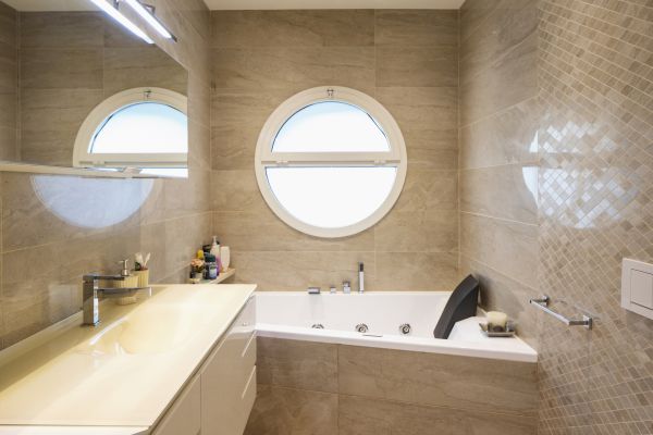 Circular Window Installation in Hamburg